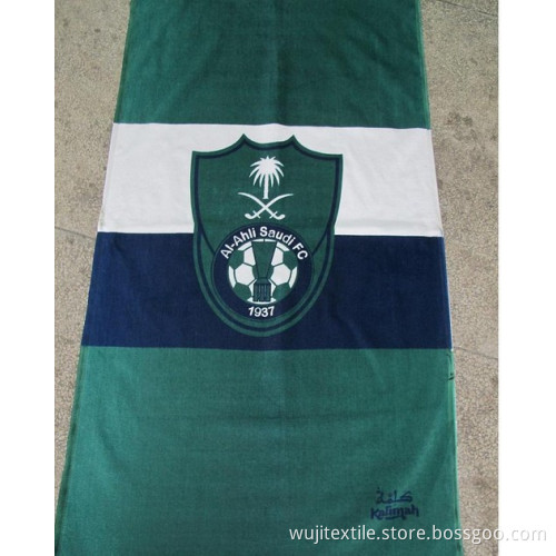 SGS Football Theme Cotton Beach Towel